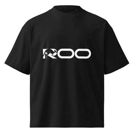 Unisex organic oversized high neck t-shirt